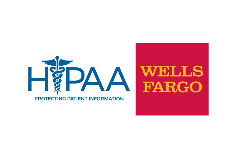 Our partnership with Wells Fargo is HIPAA compliant.