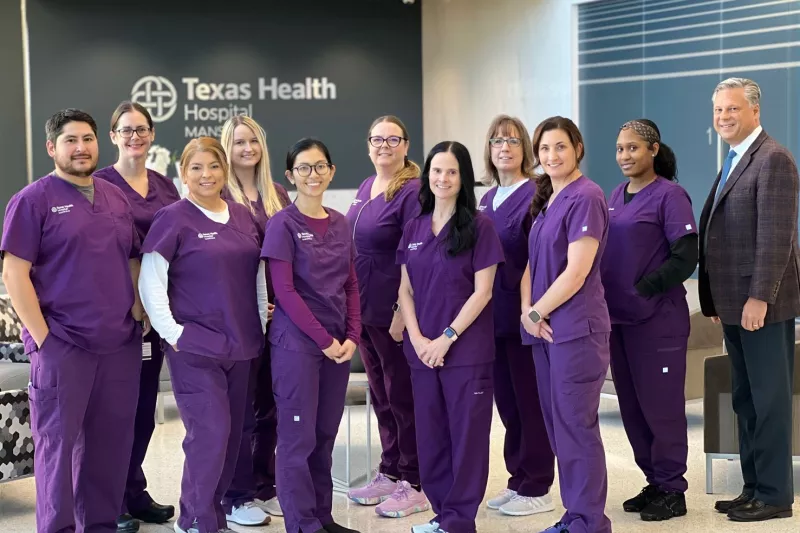 Texas Health Hospital Mansfield Lab Team